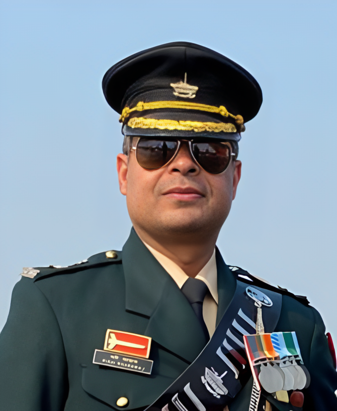 <h3>Lt Col Rishi Bharadwaj </h3>