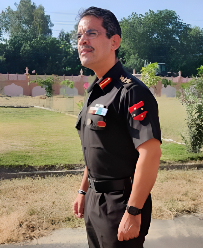 <h3>Col Rakesh Mishra</h3>