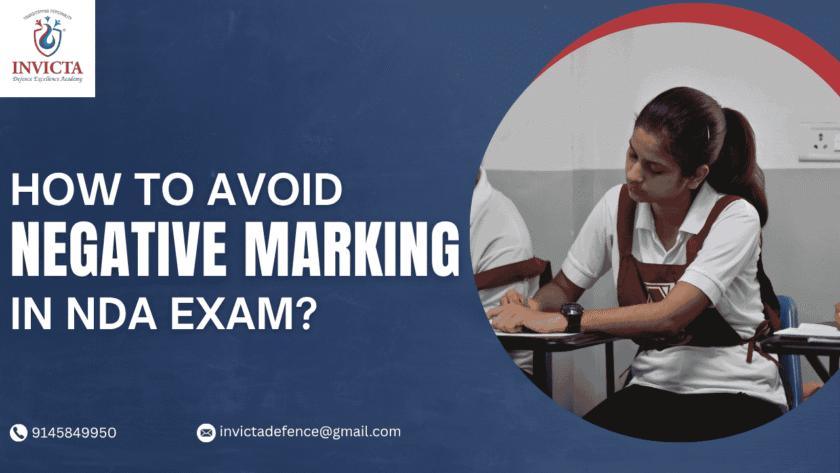 How To Avoid Negative Marking in NDA Exam