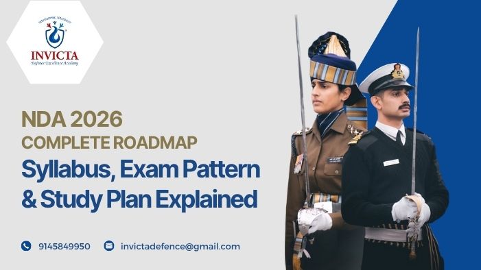 NDA 2026 Complete Roadmap - Syllabus, Exam Pattern & Study Plan Explained